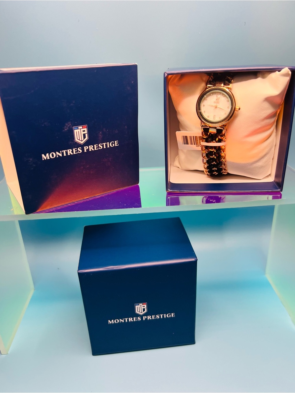 NWT Invicta Montres Prestige MPW-0295 25mm Rose Gold and Black Bracelet Watch - Picture 3 of 7
